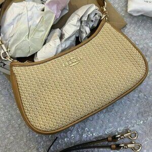 Coach Teri shoulder bag Straw Bag